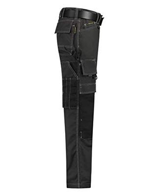 Tricorp worker canvas met cordura - Workwear - 502009 - donkergrijs/zwart - maat 50