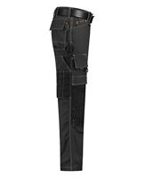 Tricorp worker canvas met cordura - Workwear - 502009 - donkergrijs/zwart - maat 50 - thumbnail