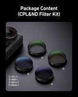 Telesin CPL+ND8+ND16+ND32 filterset voor DJI Osmo Action 6 - thumbnail