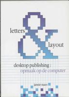 Letters & lay-out - J. Maes - Paperback (9789071677502) - thumbnail