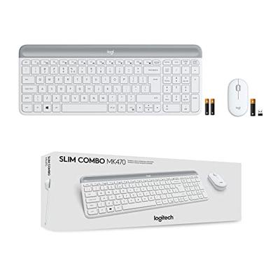Logitech MK470 Slim Wireless Keyboard and Mouse Combo desktopset