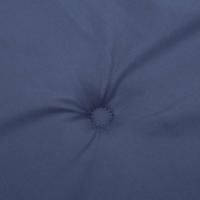 VidaXL Palletkussens 4 st 40x40x4 cm oxford stof marineblauw - thumbnail