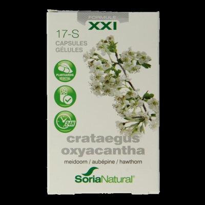 Soria 17-S Crataegus oxyacantha XXI Meidoorn 300mg 30 Capsules
