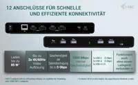 I-tec Universal Dual 4K Display Docking Station + Power Delivery 85W - thumbnail