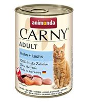 ANIMONDA Carny Adult Chicken with salmon - nat kattenvoer - 400g - thumbnail