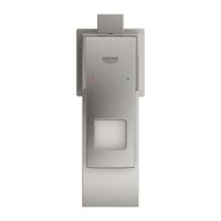 Wastafelmengkraan GROHE Eurocube S-Size M/Waste 28 Mm Supersteel - thumbnail