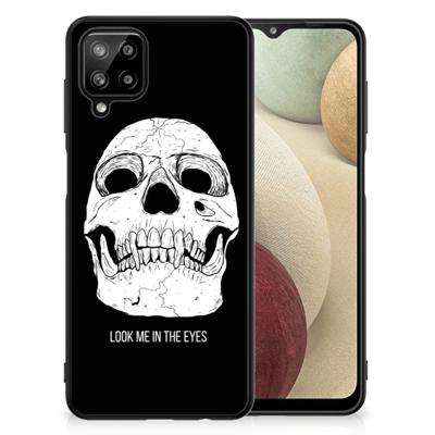 Telefoonhoesje Samsung Galaxy A12 Skull Eyes Telefoonhoesje Samsung Galaxy A12 Skull Eyes