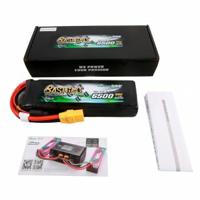 Gens ace LiPo accupack 11.1 V 6500 mAh Hardcase XT90 - thumbnail