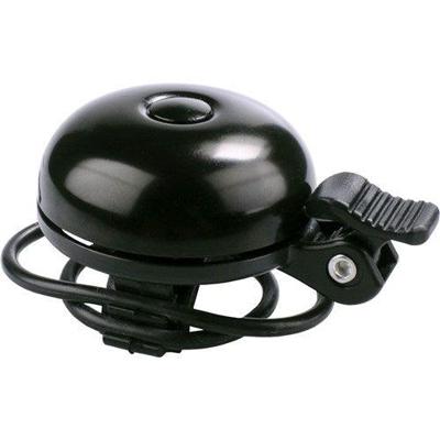 Simson fietsbel race rubber elastiek bevestiging zwart