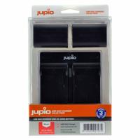 Jupio Kit: 2 x camera-accu LP-E6 1700mAh + USB Dual lader - thumbnail