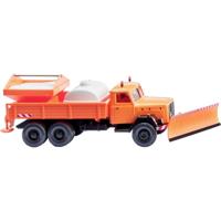 Wiking 064609 H0 Vrachtwagen Magirus Pritzen vrachtwagen gemeentelijke winterdienst - thumbnail