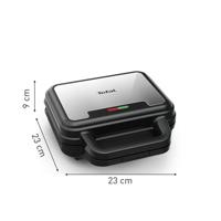 Tefal SW383D Wafelmaker Zwart - thumbnail