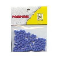 Nellie's Choice • pompoms mini 3mm 100stuks/pkg col. 39 light blue - thumbnail