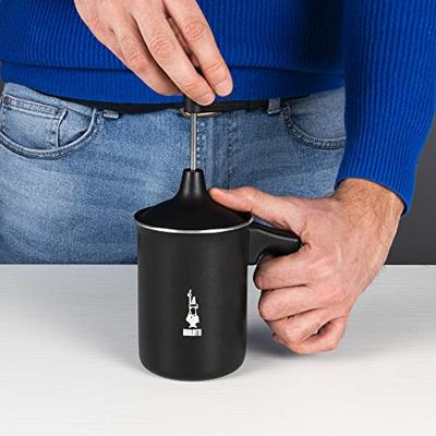 Bialetti 00AGR395 melkschuimer Draagbare melkopschuimer Zwart