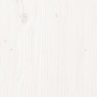 Bedframe massief grenenhout wit 90x190 cm 3FT Single - thumbnail