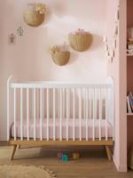 Babybed met spijlen CONFETTI wit - thumbnail