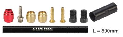 Elvedes Remleiding verlengset voor sram - 500 mm