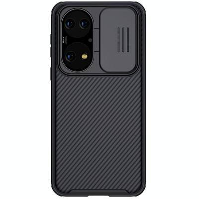 Voor Huawei P50 Nillkin Black Mirror Pro Series PC Camshield Full Coverage Stofbestendig Scratch Resistent Case