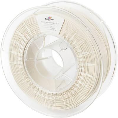 Spectrum Filaments 80006 PLA Premium Filament PLA kunststof Geurarm 1.75 mm 1000 g Ivory Beige, Beige 1 stuk(s)
