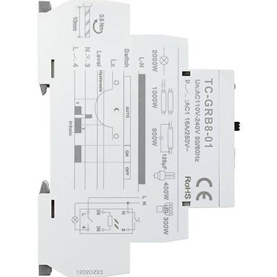TRU COMPONENTS TC-9962740 TC-GRB8-01+PLS-02-0.2m Lichtsensor 1 stuk(s) 240 V/AC 1x NO (l x b x h) 90 x 64 x 18 mm TRU COMPONENTS TC-9962740 TC-GRB8-01+PLS-02-0.2m Lichtsensor 1 stuk(s) 240 V/AC 1x NO (l x b x h) 90 x 64 x 18 mm