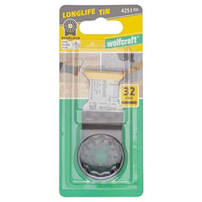Wolfcraft 4251000 Invalzaagblad Hardmetaal 1 stuks 32 mm 1 stuk(s) Wolfcraft 4251000 Invalzaagblad Hardmetaal 1 stuks 32 mm 1 stuk(s)