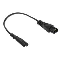 ACT AK5249 Netsnoer Stroomkabel C6 - C7 | Zwart | 20 cm - thumbnail