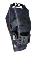 SILCA zadeltas "grinta" saddle bag grinta black - thumbnail