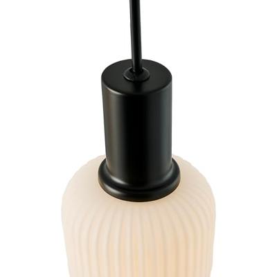 Hanglamp glas eettafel 'Milford' 3 bollen opaal 52 cm Hanglamp glas eettafel 'Milford' 3 bollen opaal 52 cm