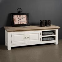 Tower Living TV-meubel 'Parma' 160 cm, kleur wit - thumbnail