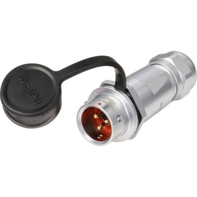 Weipu SF1211/P3 I Ronde connector Stekker, recht Totaal aantal polen: 3 Serie (ronde connectoren): SF12 1 stuk(s)