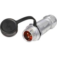 Weipu SF1211/P3 I Ronde connector Stekker, recht Totaal aantal polen: 3 Serie (ronde connectoren): SF12 1 stuk(s) - thumbnail