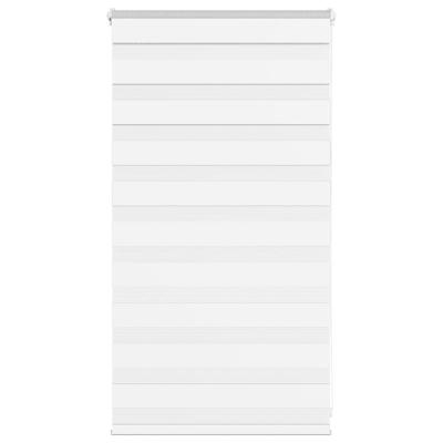 Zebra Blind 75x100 cm stofbreedte 70,9 cm polyester wit
