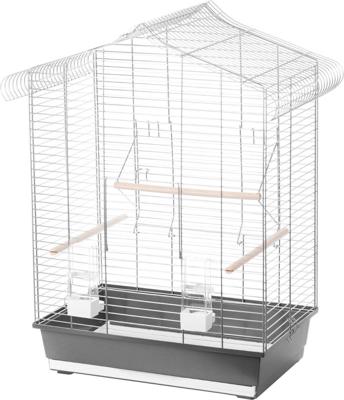 Interzoo vogelkooi Vega zilver/grijs Interzoo Gebr. de Boon - Gebr de boon