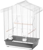 Interzoo vogelkooi Vega zilver/grijs Interzoo Gebr. de Boon - Gebr de boon - thumbnail