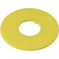 DECA A2AV-0 Etiket Opdrukmotief Zonder opdruk Geel 1 stuk(s) - thumbnail