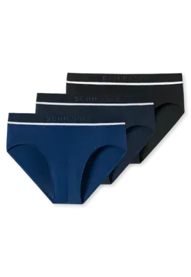 3-pack heren Heup slip 95/5 - Biologisch katoenen midi heren onderbroeken - ondergoed heren