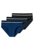 3-pack heren Heup slip 95/5 - Biologisch katoenen midi heren onderbroeken - ondergoed heren - thumbnail