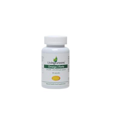 Livinggreens Omega 3 visolie forte 96 Capsules