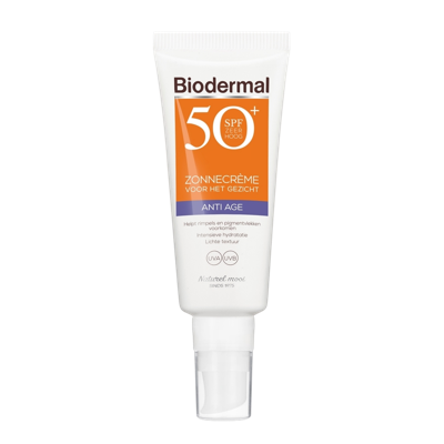 Biodermal Anti Age Zonnecrème Gezicht SPF50+ Biodermal Anti Age Zonnecrème Gezicht SPF50+