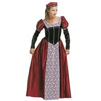 Middeleeuwse Kasteelvrouw kostuum - thumbnail
