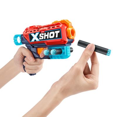 ZURU X-shot kickback met 8 darts