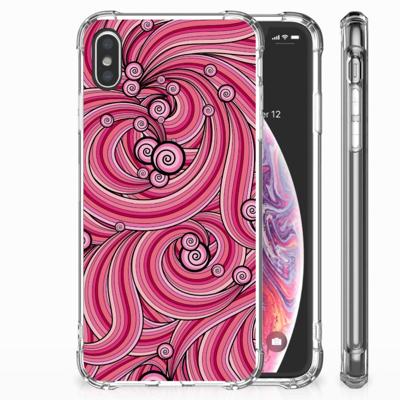 Apple iPhone Xs Max Back Cover Swirl Pink Apple iPhone Xs Max Back Cover Swirl Pink