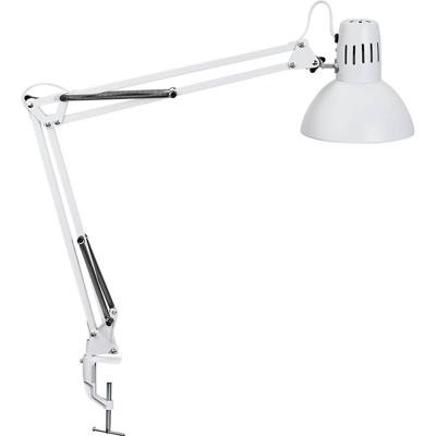 Bureaulamp maul study tafelklem excl.lamp e27 wit
