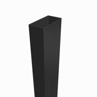 Verbredingsprofiel Van Rijn Voor ST06 Type 300 of 350 Deurzijde 20.3 x 39.3 mm Zwart - thumbnail