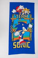 Team Sonic strandlaken 70 x 140 cm - polyester - thumbnail