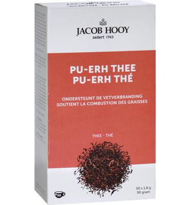 Jacob Hooy Pu Erh Theezakjes