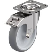Blickle LEX-TPA 127G-FI Zwenkwiel met rem Wieldiameter: 125 mm Draagvermogen (max.): 125 kg 1 stuk(s) - thumbnail