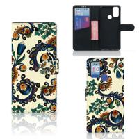 Wallet Case Alcatel 1S (2021) Barok Flower - thumbnail