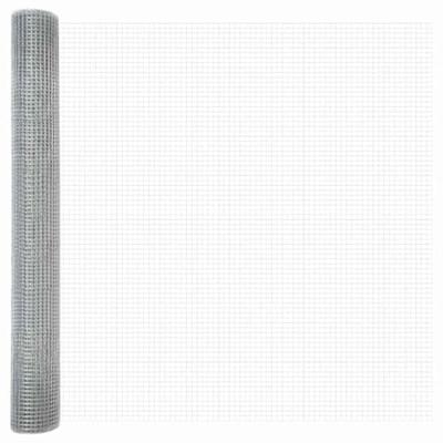 VidaXL Gelaste draadhek zilver 1.2 x 10 m VidaXL Gelaste draadhek zilver 1.2 x 10 m