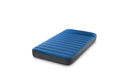 Intex 64011 TruAire Twin Dura-Beam Camping Matras 191x99x22 cm + Quickfill USB150 Pomp Blauw Intex 64011 TruAire Twin Dura-Beam Camping Matras 191x99x22 cm + Quickfill USB150 Pomp Blauw